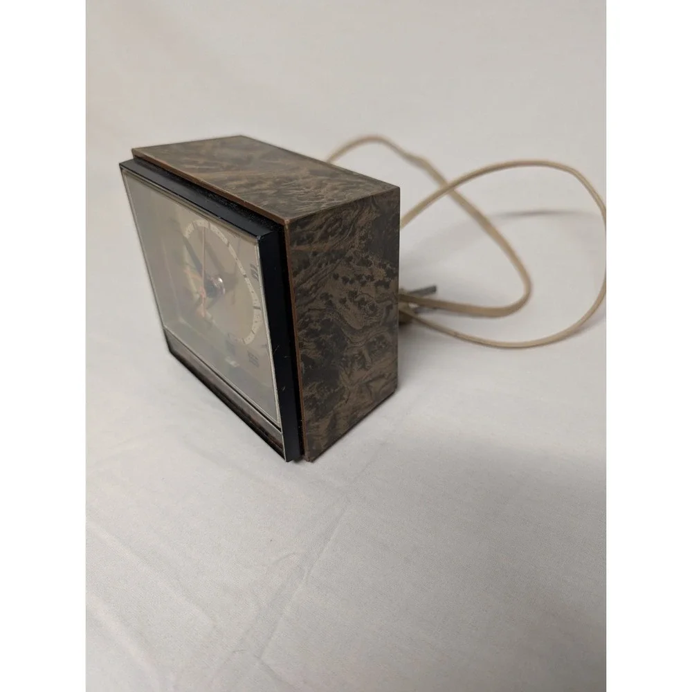 GE General Electric Alarm Clock Works Vintage